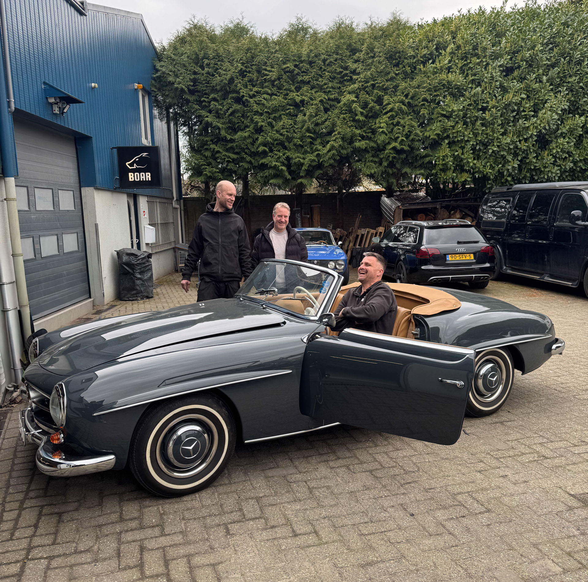Technische inspectie bij Boar