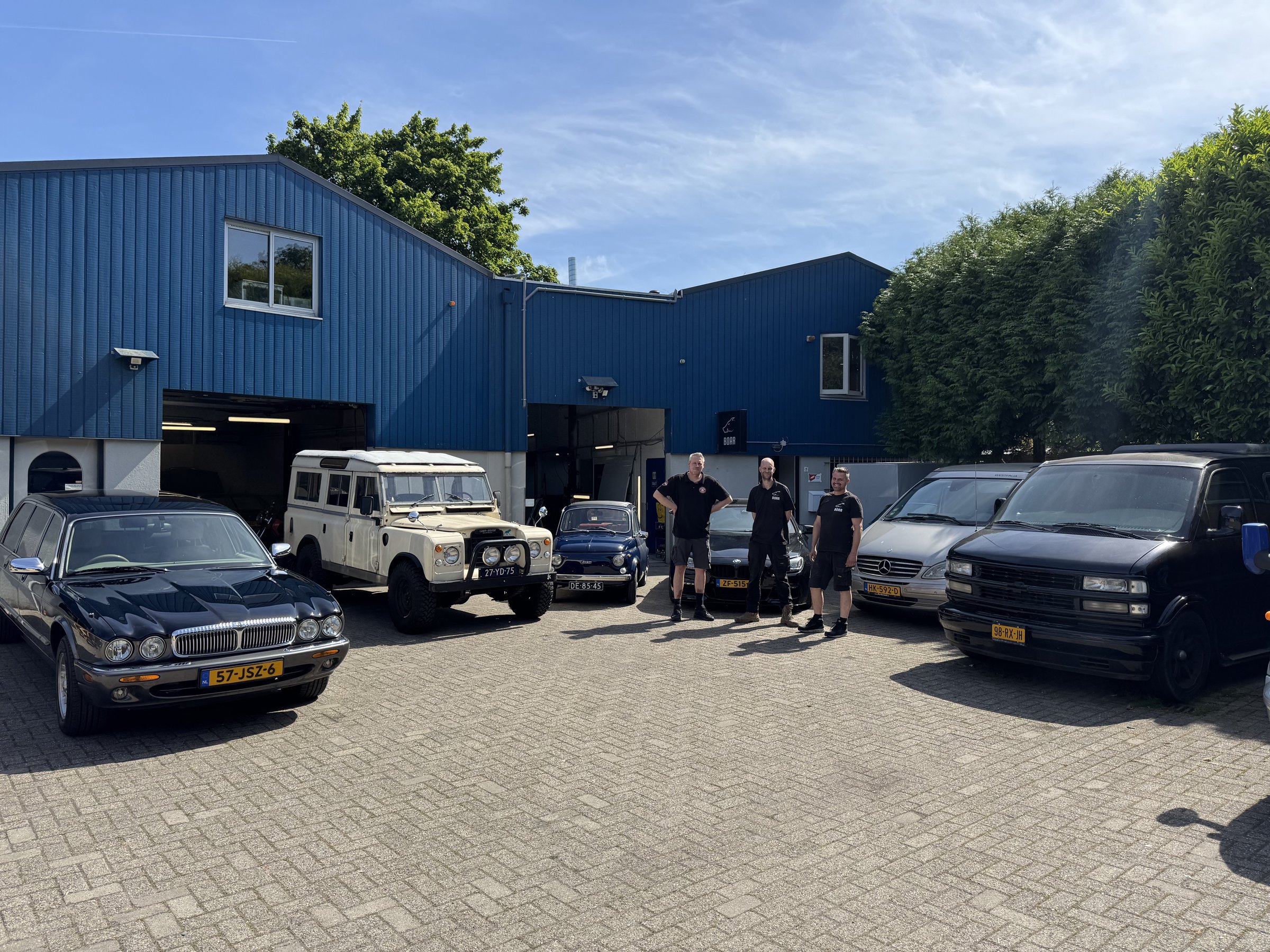 Het team van BOAR voor het atelier in Velp